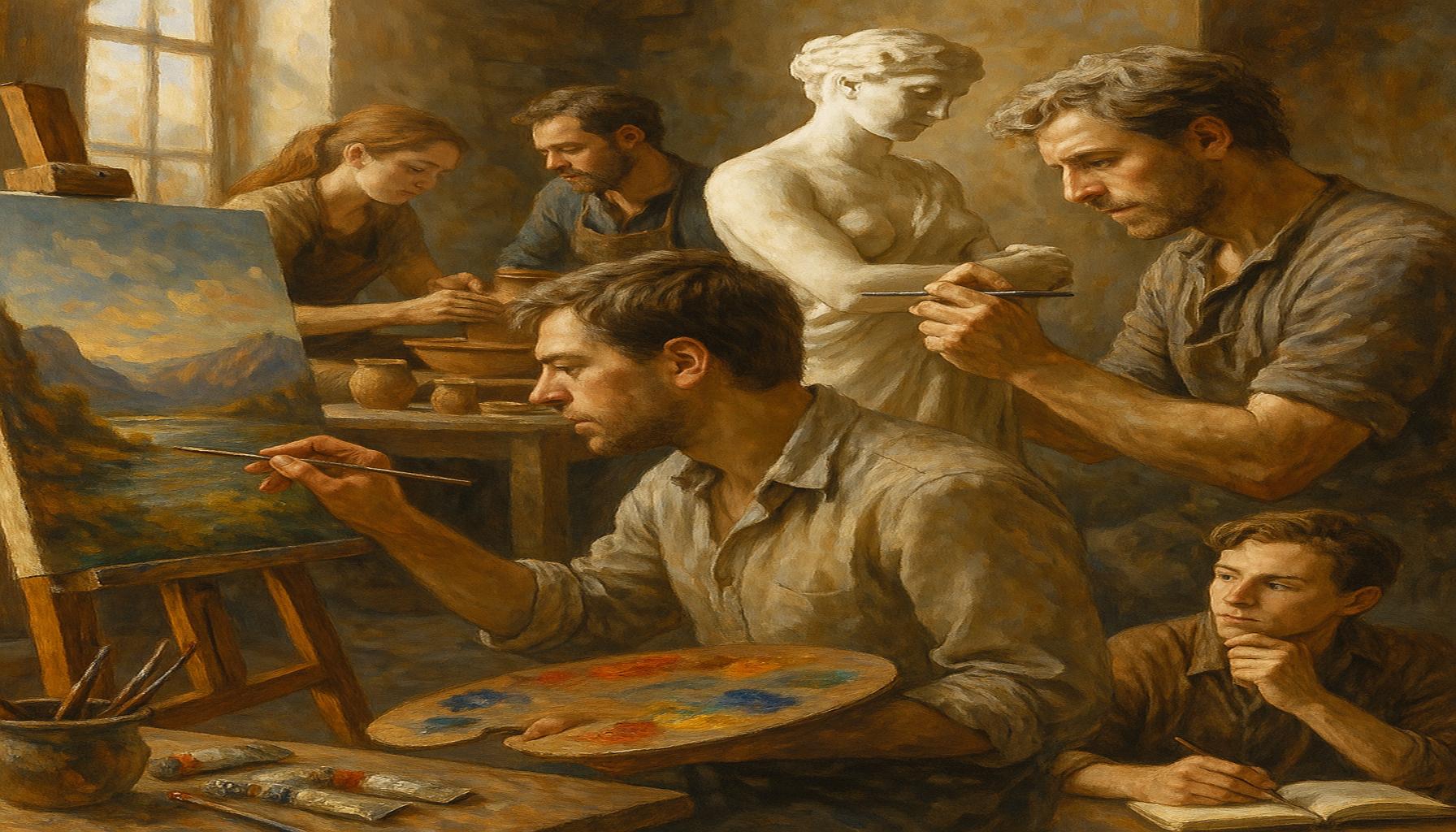Art as a Form of Narrative: Exploring How Creative Hobbies Tell Personal and Collective Stories