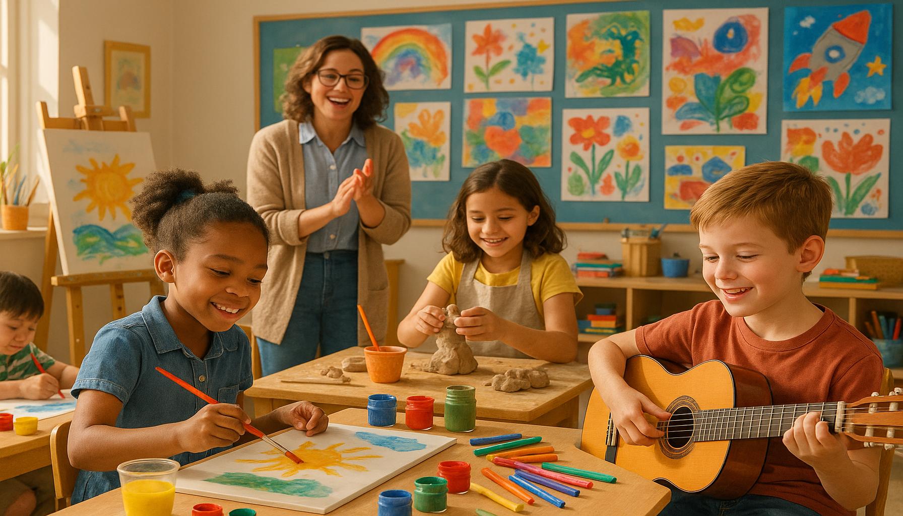 The impact of art on education: how creative hobbies can enrich the learning of children and young people