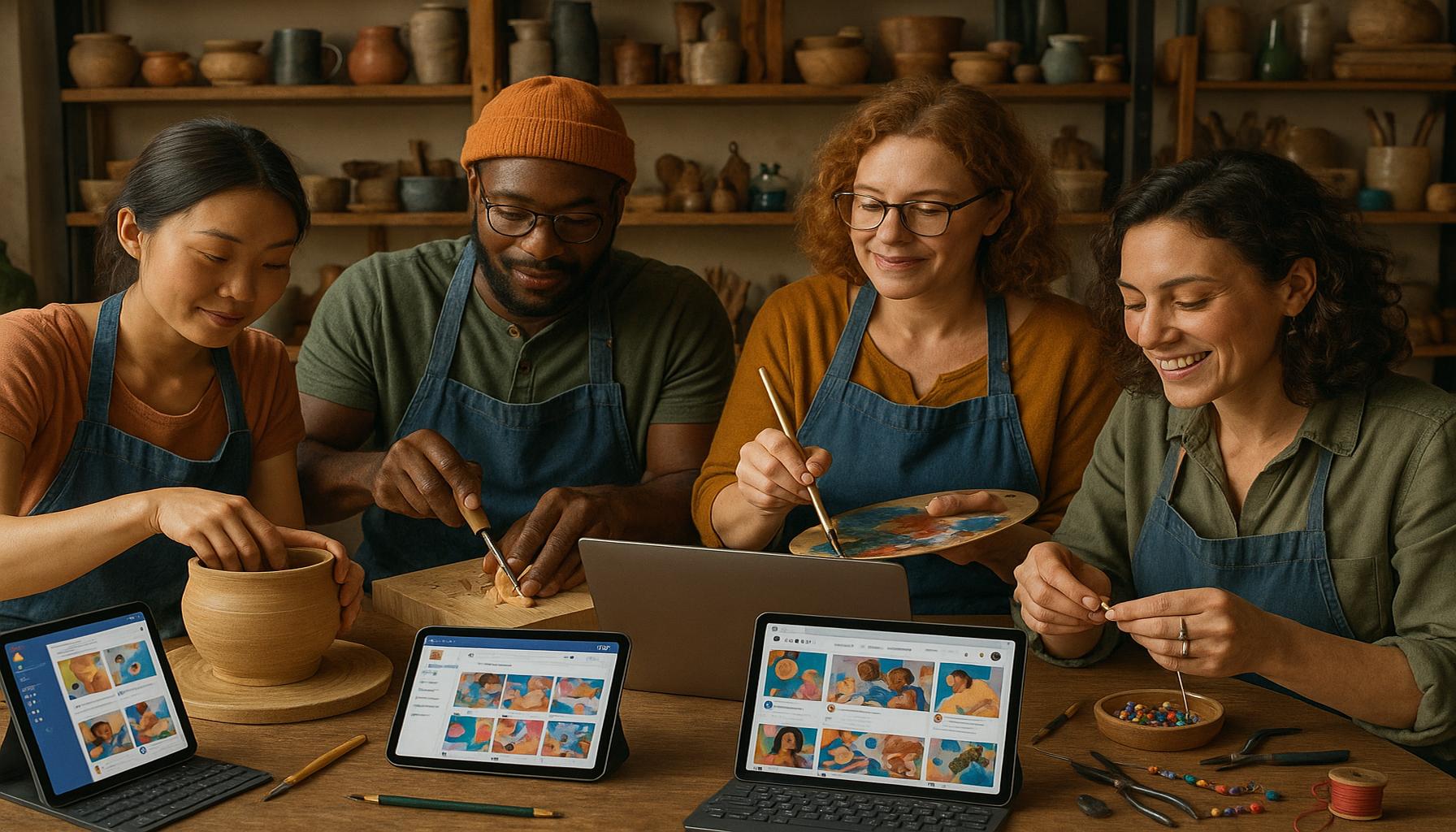 Creating Online Communities: Platforms and Social Networks for Artisans and Creators