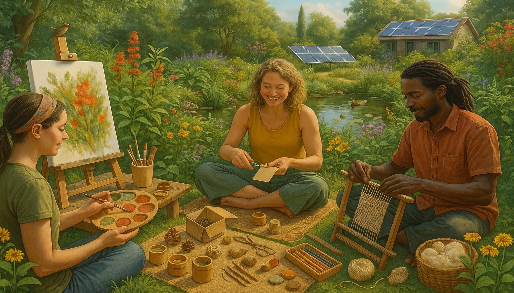 Art and Nature: How Creative Hobbies Can Promote Sustainability and Environmental Awareness
