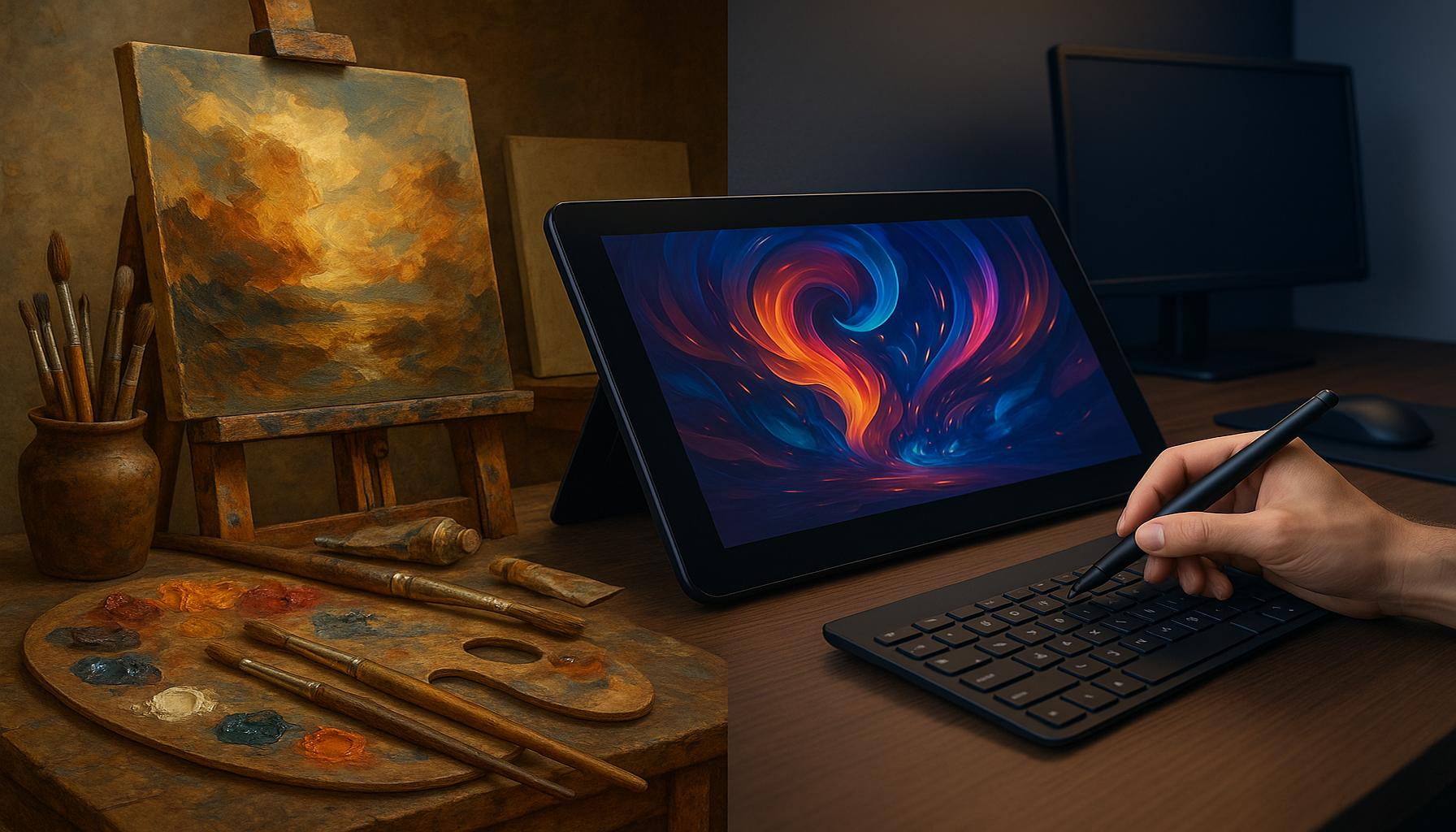 The evolution of artistic techniques: from traditional to digital and its impact on contemporary hobbies