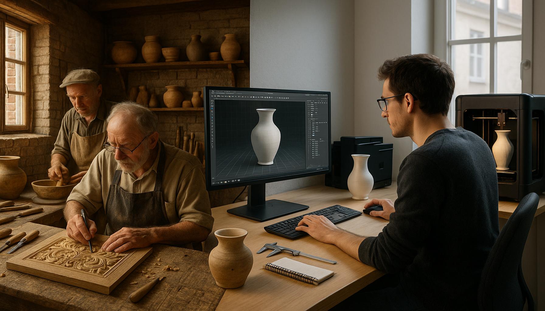 The Evolution of Crafting: How Craft Traditions Are Adapting to the Digital Age