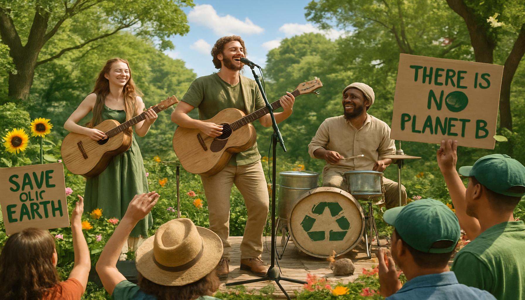 Music and Sustainability: Artists Using Their Voices to Raise Awareness on Environmental Issues