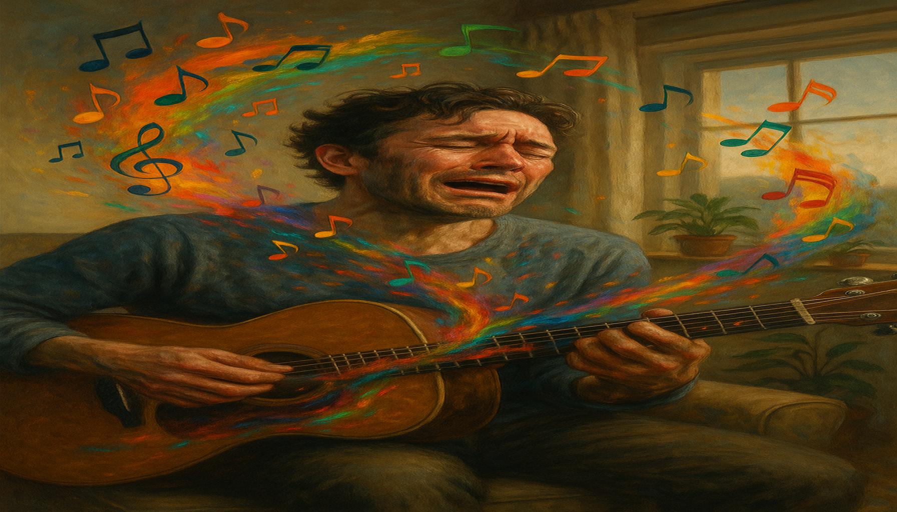 The role of music in emotional expression: exploring how musical composition can serve as personal therapy