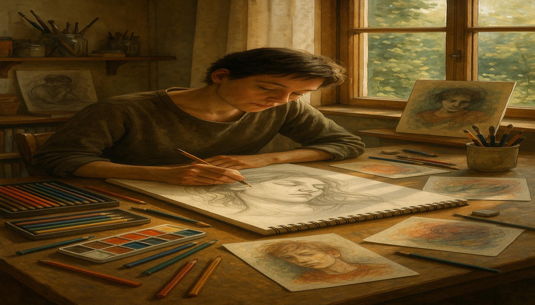 Drawing for Personal Expression Turning a Hobby into Therapy