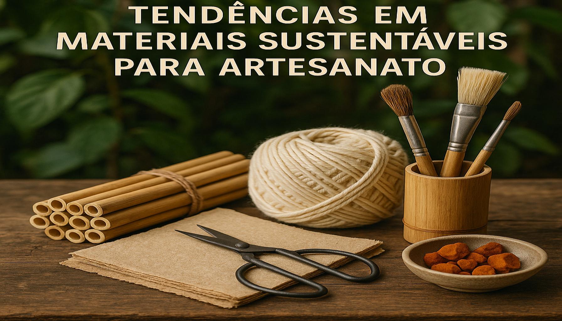 Trends in Sustainable Materials for Crafts: Creating with Environmental Awareness
