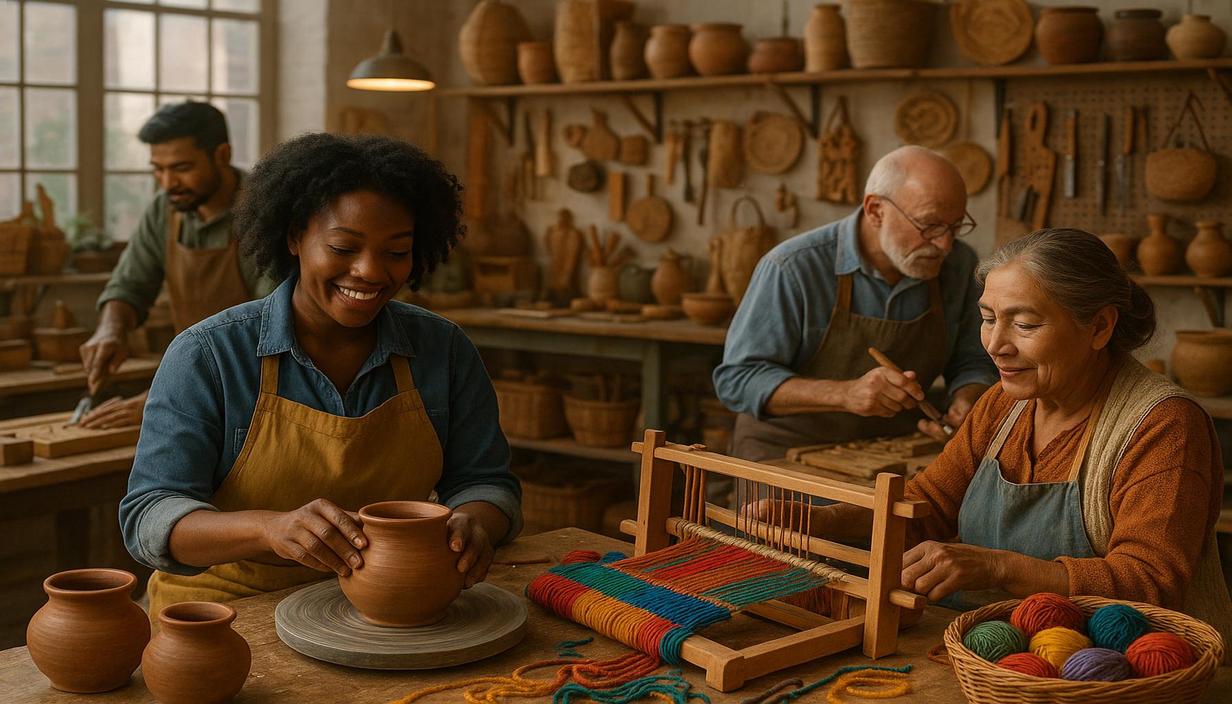 The Role of Handicrafts in Community Building: Creative Connections and Collaborations