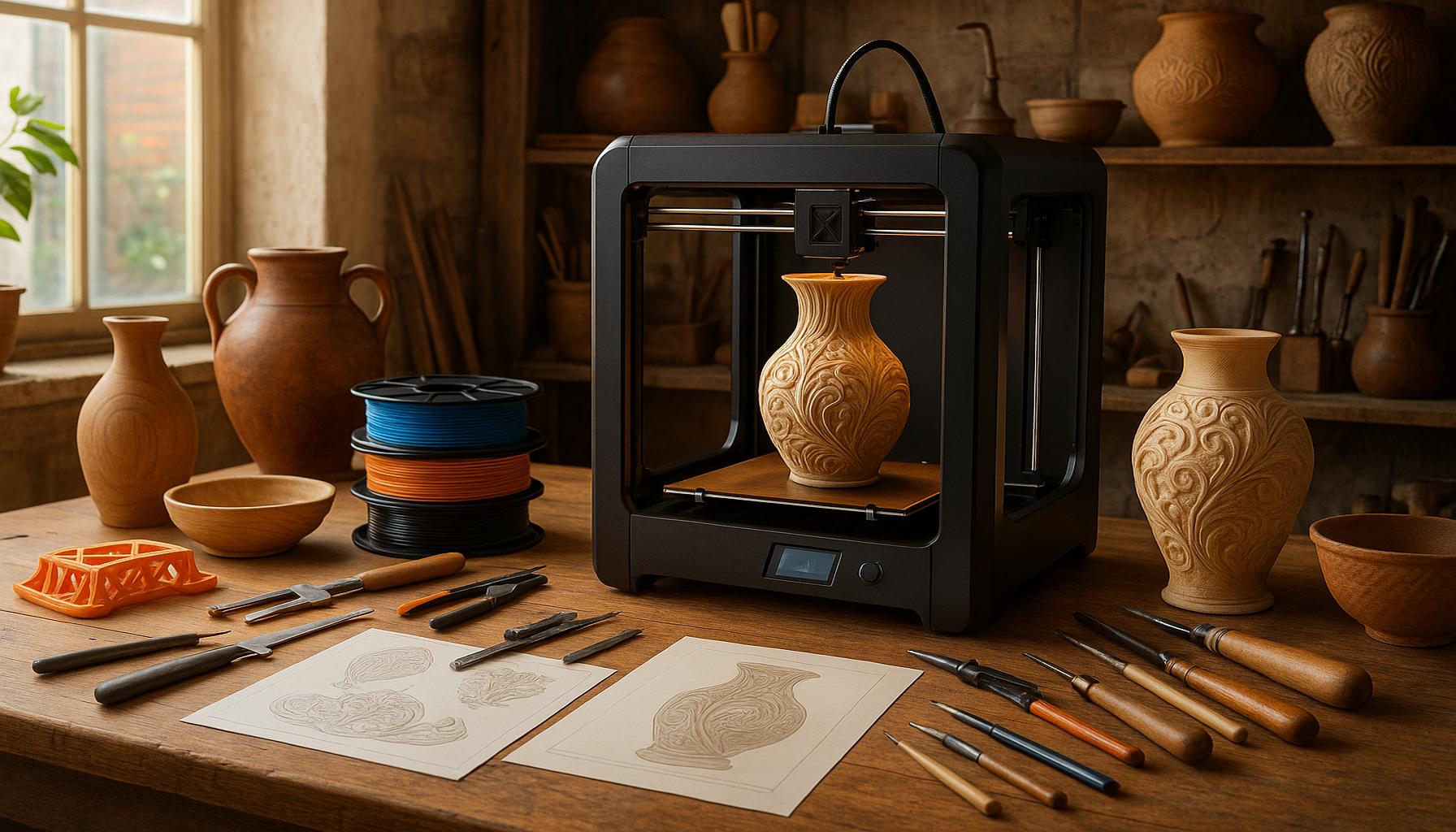 Craftsmanship and Technology: Integrating 3D Printing in Creative Projects